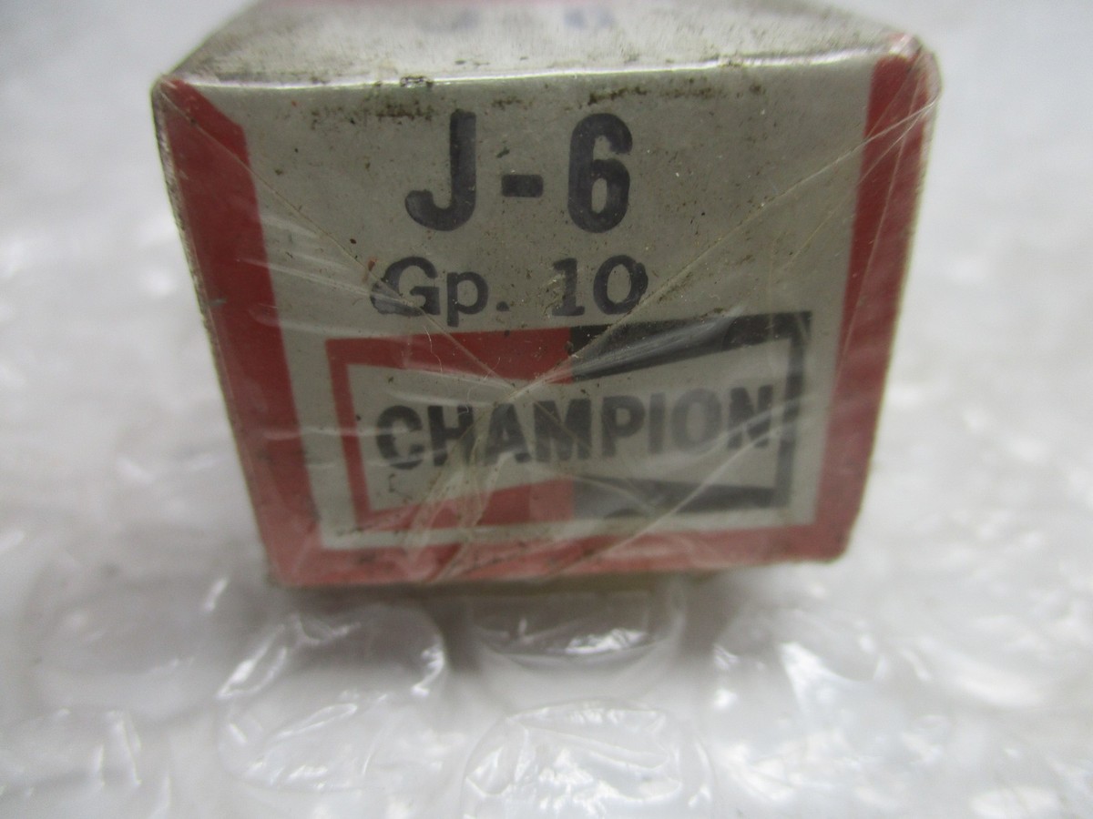CHAMPION J-6 SPARK PLUG NSMP | eBay