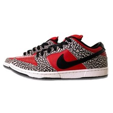 Nike Supreme x Dunk Premium SB Low Red Cement for Sale 