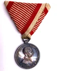 Vtg. Austro-Hungarian Medal for Bravery Silver Medal WW1