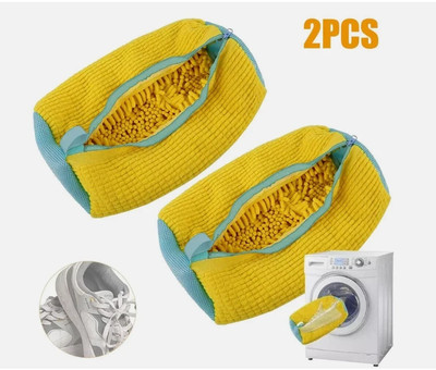 2pcs Washing Machines Trainers Shoes Laundry Bag Wash Boot Mesh
