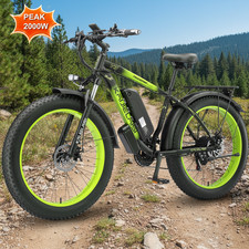 E-Bike 26" V3 Peak 2000W Motor 27MPH 48V/15Ah Electric Bike for adults UL2849