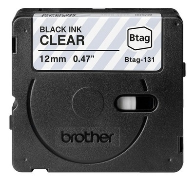 BROTHER Btag-131 Schriftband Schwarz