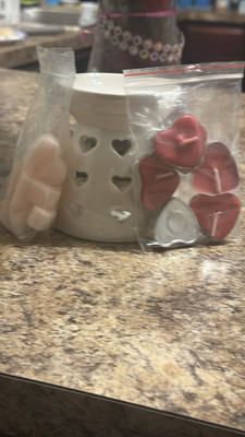     Wax Warmer With Melts And Tea lights