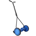16in Push Lawn Mower, Push Reel Lawn Mower, Blue Color US