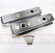 Small Block Chevy Tall Valve Covers Center Bolt Gmc Vortec V8 Sbc 305 350 87-up Small Block Chevy Tall Valve Covers Center Bolt Gmc Vortec V8 Sbc 305 350 87-up