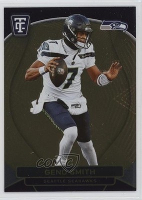 2024 Panini Totally Certified Mirror Neon Orange /399 Geno Smith #84 1d9f