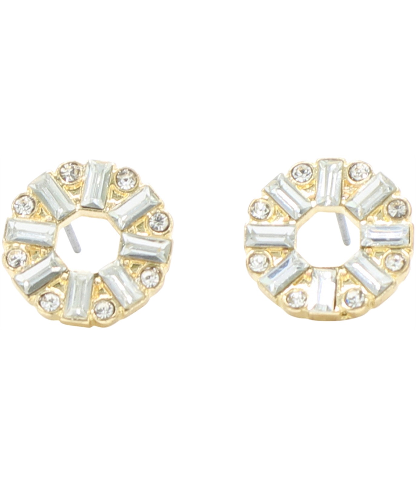 Женские серьги-гвоздики American Eagle в форме кругов со стразами,