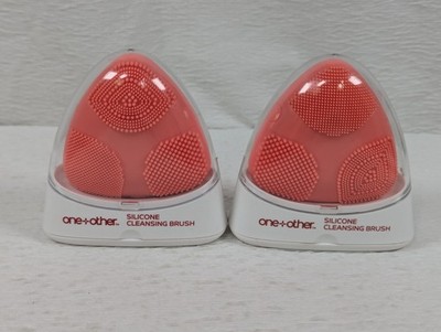 Silicone Cleansing Brush - Battery Operated Face Skin Complexion Spa - 2 Pack