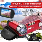 1080P  Camcorder Digital Video Camera TFT LCD 24MP 16X Zoom DV AV