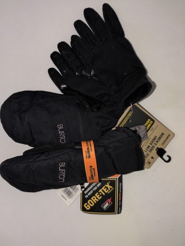 Burton WB Gore-Tex Gore UNDMT Women's Gore-Tex Under Mitt True Black Size Medium - Picture 2 of 4