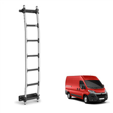 Citroen Relay Rhino Rear Door Ladder for 2006+ [H2] 7 Anti-Slip Steps