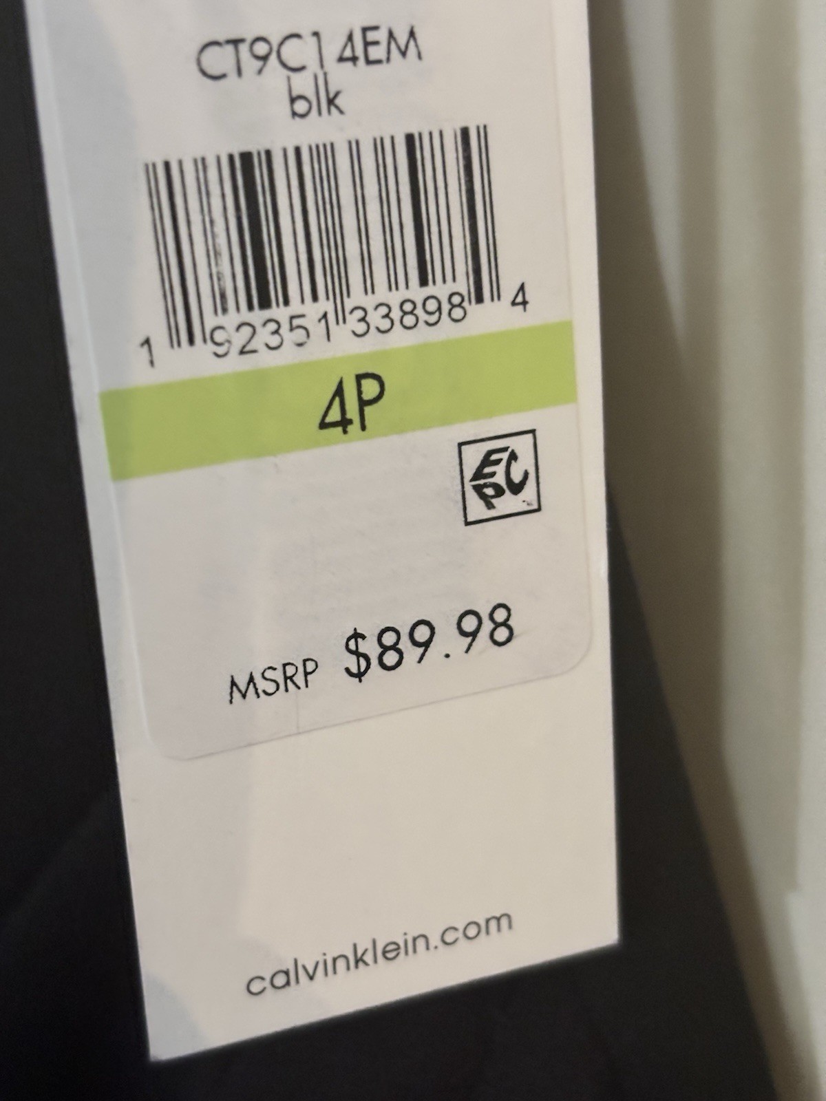 Calvin Klein Womens Pleated Sunburst Dress Black Size 4P New thumbnail 7