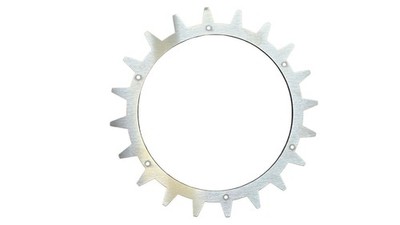 Spikes für ECOVACS GOAT Mähroboter - 3mm Edelstahl - ink. Schrauben silber