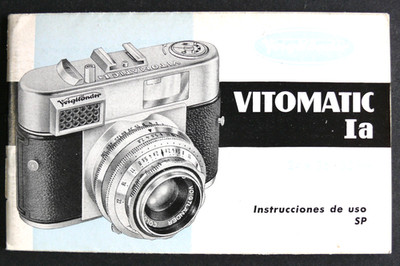 ANLEITUNG / GEBRAUCHSANLEITUNG - VOIGTLÄNDER VITOMATIC Ia - APRIL 1961