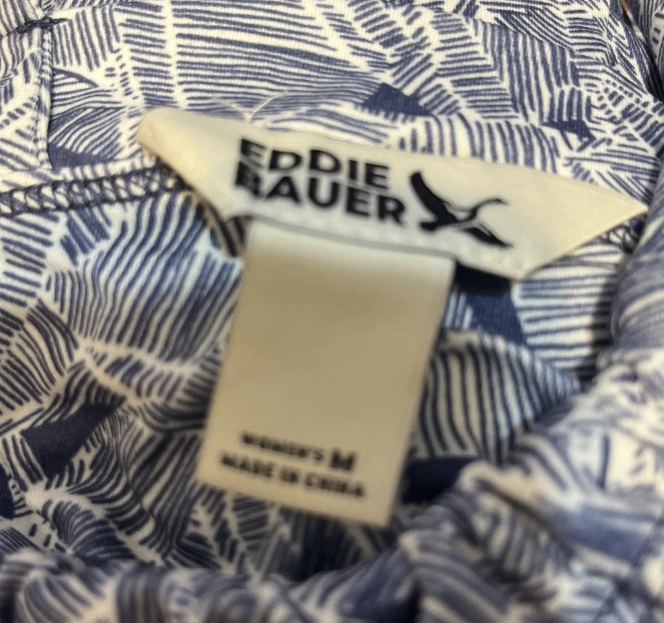 Vestido Eddie Bauer Mujer Gris Medio Floral Espalda Corredora Sujetador Atletismo Senderismo 18439 Foto 4 de 4