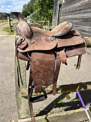 Western Pony Saddle - Image 1 of 2