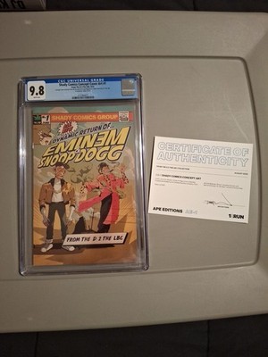 Eminem Snoop Dogg Bored Ape Yacht Club Shady Comics Concept Cover Art CGC 9.8