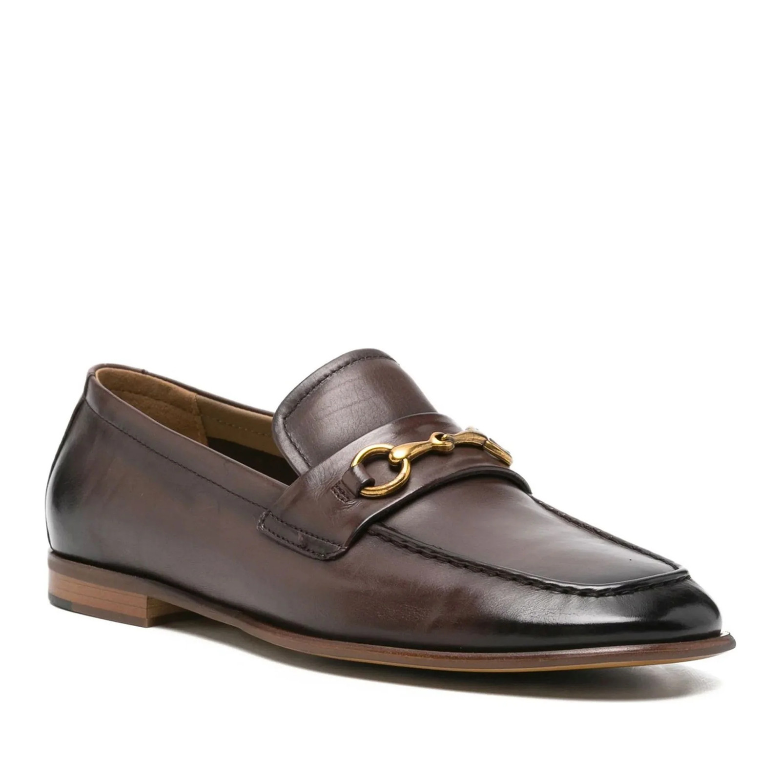 Adrianna Feretti Women's Brown Leather Loafers Casual AF6040-26100BRW