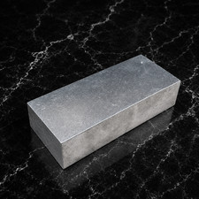 6061 Aluminum Bar Stock 1.5 X 2.5 X 5.75 Solid Billet Block Tumbled Deburred