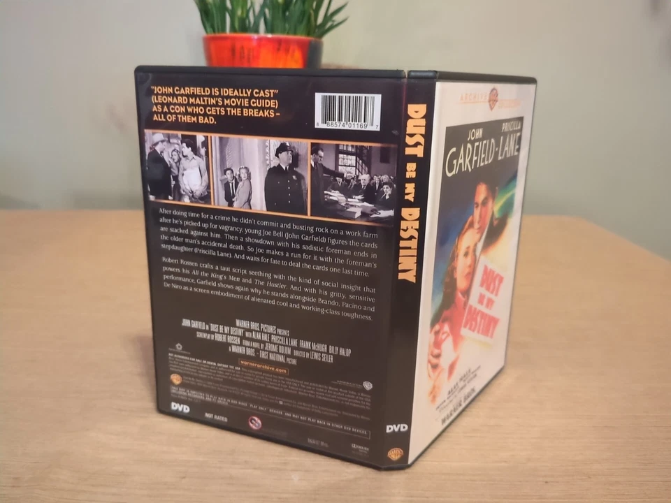 DUST BE MY DESTINY - (1939 John Garfield) Region Free DVD Free Post  - Image 2 of 3