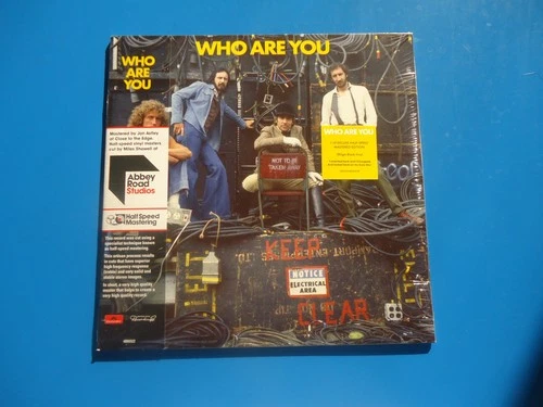 The Who Who Are You LP (2025) NEW Half Speed Mastered 180g Shrink Wrap Tear