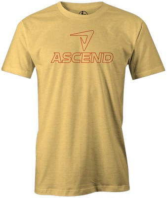 MOTIV Red Ascend Ball Logo Tee