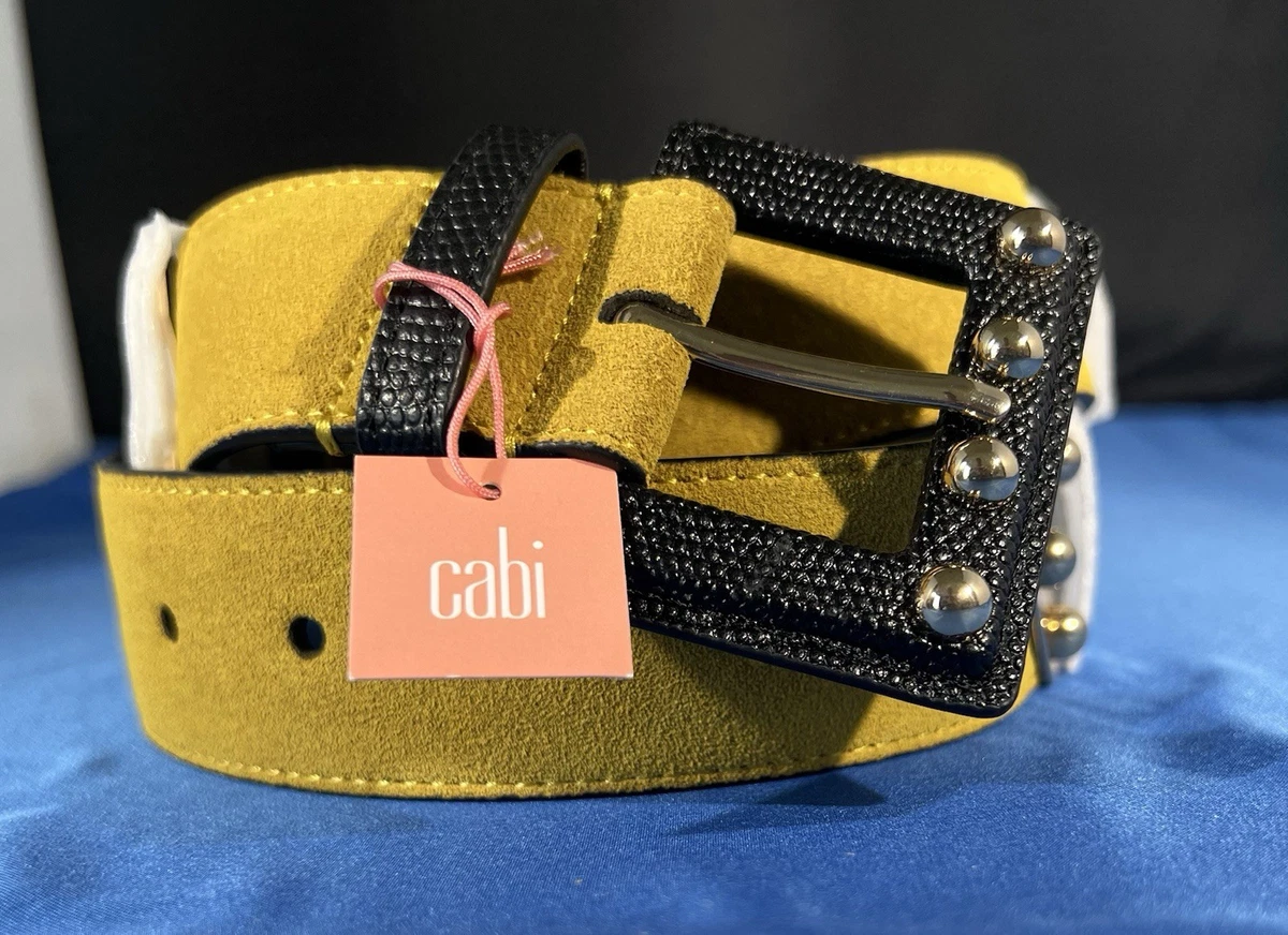Leather Medium Yellow Belts for Women for sale | eBay