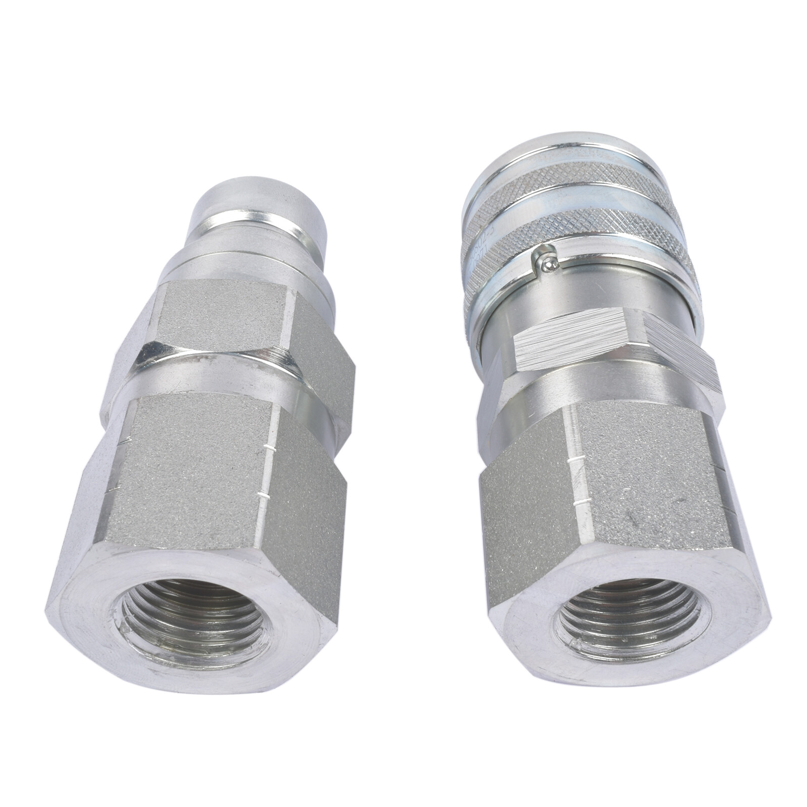 Hydraulic Quick Connect Coupler Coupling Set for Skid Steer Bobcat 1/2