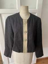 Vintage Ladies Trachten Jacket Blazer By Almrausch From Austria Size 38 Short
