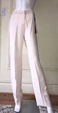 Giorgio Armani Collection Womens Pink unhemmed Pants Sz 40 NWT 248