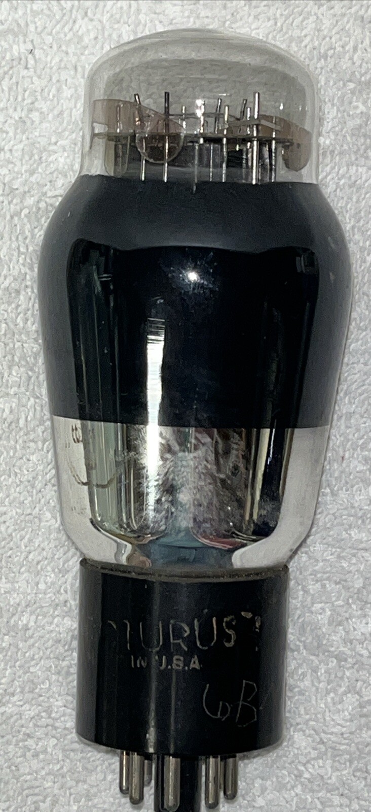 Arcturus 6B4G Power Vacuum Tube Black Glass Amplitrex Tested 70% Gm