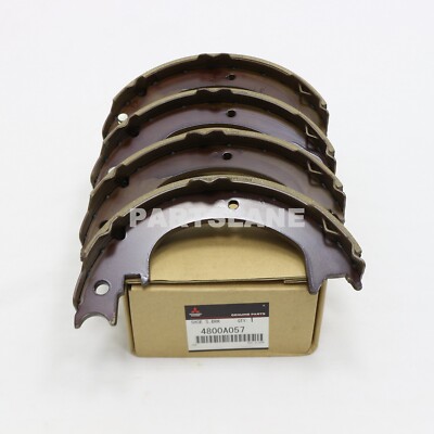 4800A057 Mitsubishi OEM Genuine SHOE SET, RR BRAKE | eBay