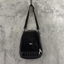 Nintendo Gameboy Advance Travel Carry Case Black Crossbody Strap Zip Close Bag