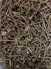 Multi Purpose Wood Screws Yellow Zinc Passivated Mixed Sizes 3kg