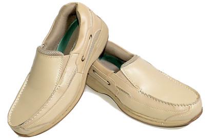Dr.Scholl's Men's Tan Boating Loafer size 9D~Awesome Condition