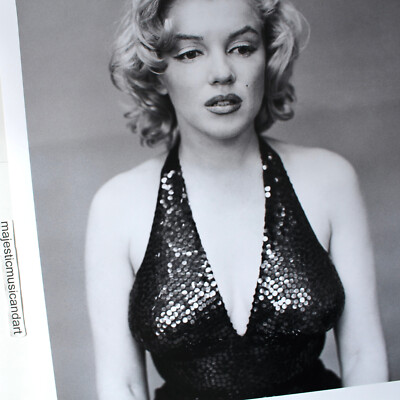 ORIGINAL MARILYN MONROE by RICHARD AVEDON EXHIBITION POSTER