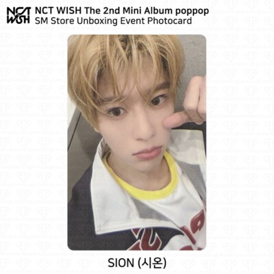 NCT WISH The 2nd Mini Album poppop SM Store Unboxing Event