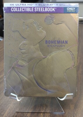 NEW SEALED MINT Bohemian Rhapsody Steelbook (4K UHD+Blu-ray+Digital) OOP RARE