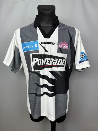 PERTH GLORY 1996 1998 AWAY SHIRT FOOTBALL SOCCER JERSEY UMBRO MENS SIZE L