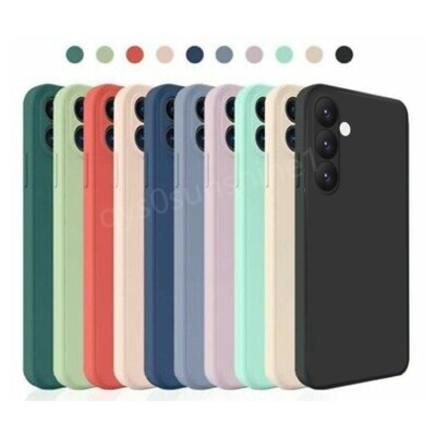 Case Liquid Silicone Cover For Samsung Galaxy S23 S22 A52 A53 S21 S20 FE