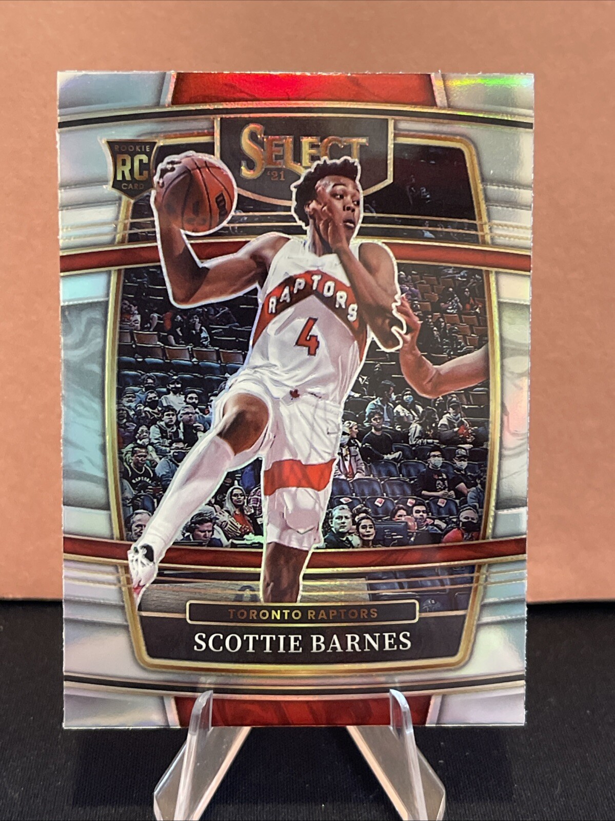 2021-22 Panini Select-Scottie Barnes RC #74 Silver Prizm