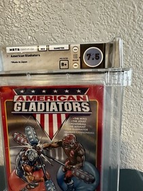 American Gladiators Nintendo NES Gametek WATA 7.5 B+