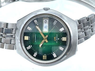 Vintage SEIKO Lord Matic Automatic Watch 9-sided cut glass