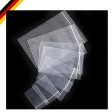 400 Stück Wiederverschließbare Druckverschlussbeutel 6x9 cm Transparent für A...