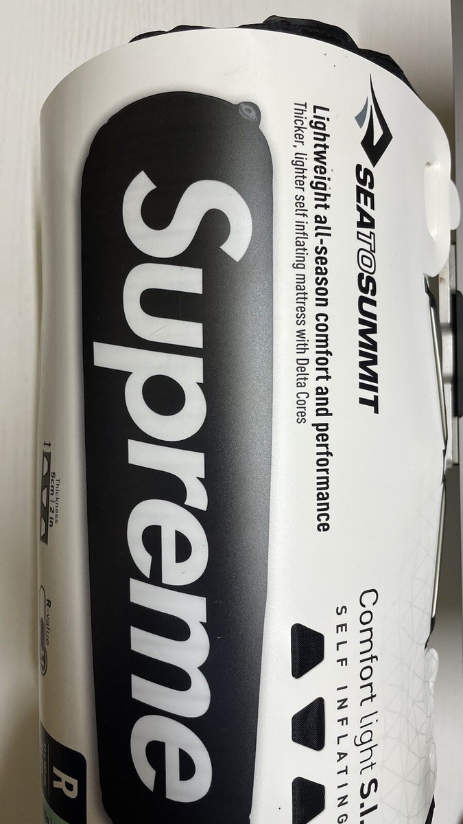 SUPREME Sea To Summit Self Inflating Mattress Black Brand New In