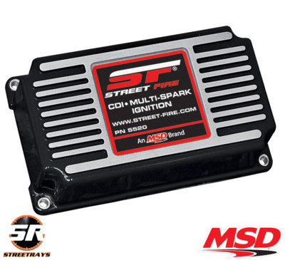 MSD 5520 Street Fire Multi Spark Discharge Ignition Box Adjustable Rev Limiter