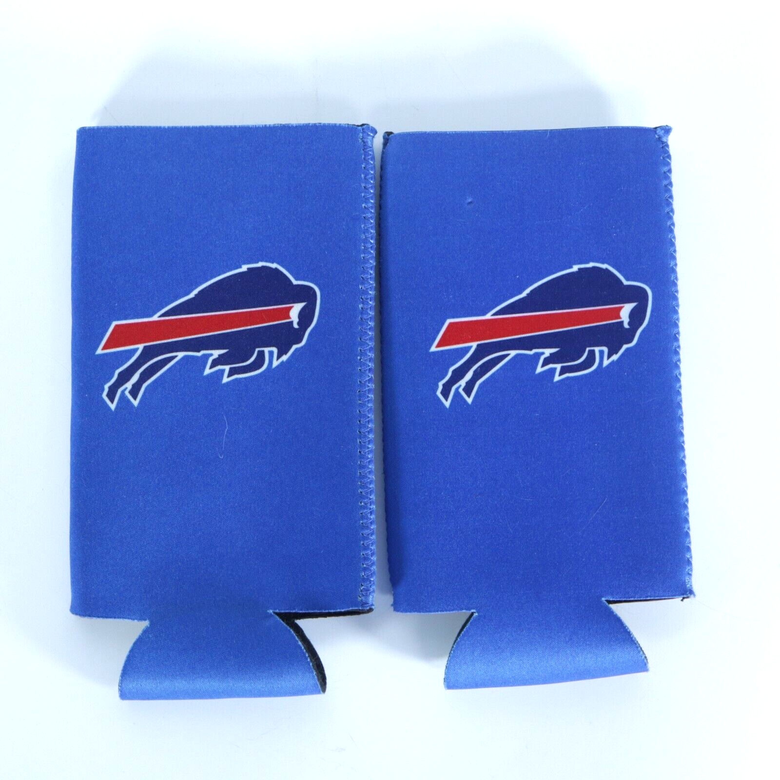 Lot of 2 Buffalo Bills Bud Light Beer Koozie Fits Extra Ounce Cans New Tall
