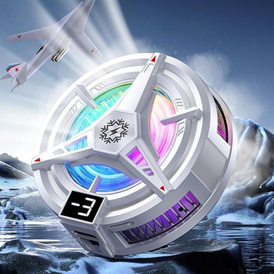 Mobile Phone Cooler Fan Radiator Holder Cooling Gamepad Cooler Gaming C9Y7