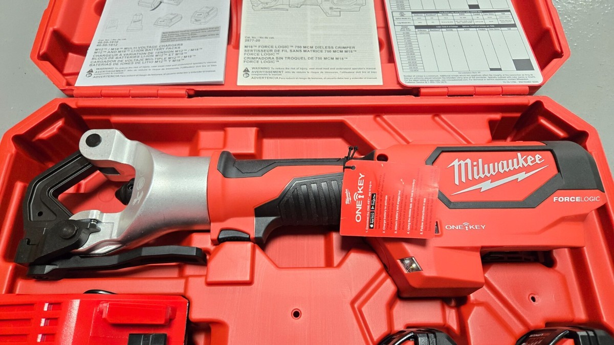 Milwaukee M18 Hcct Milwaukee Crimper Kit Milwaukee Crimper Kit