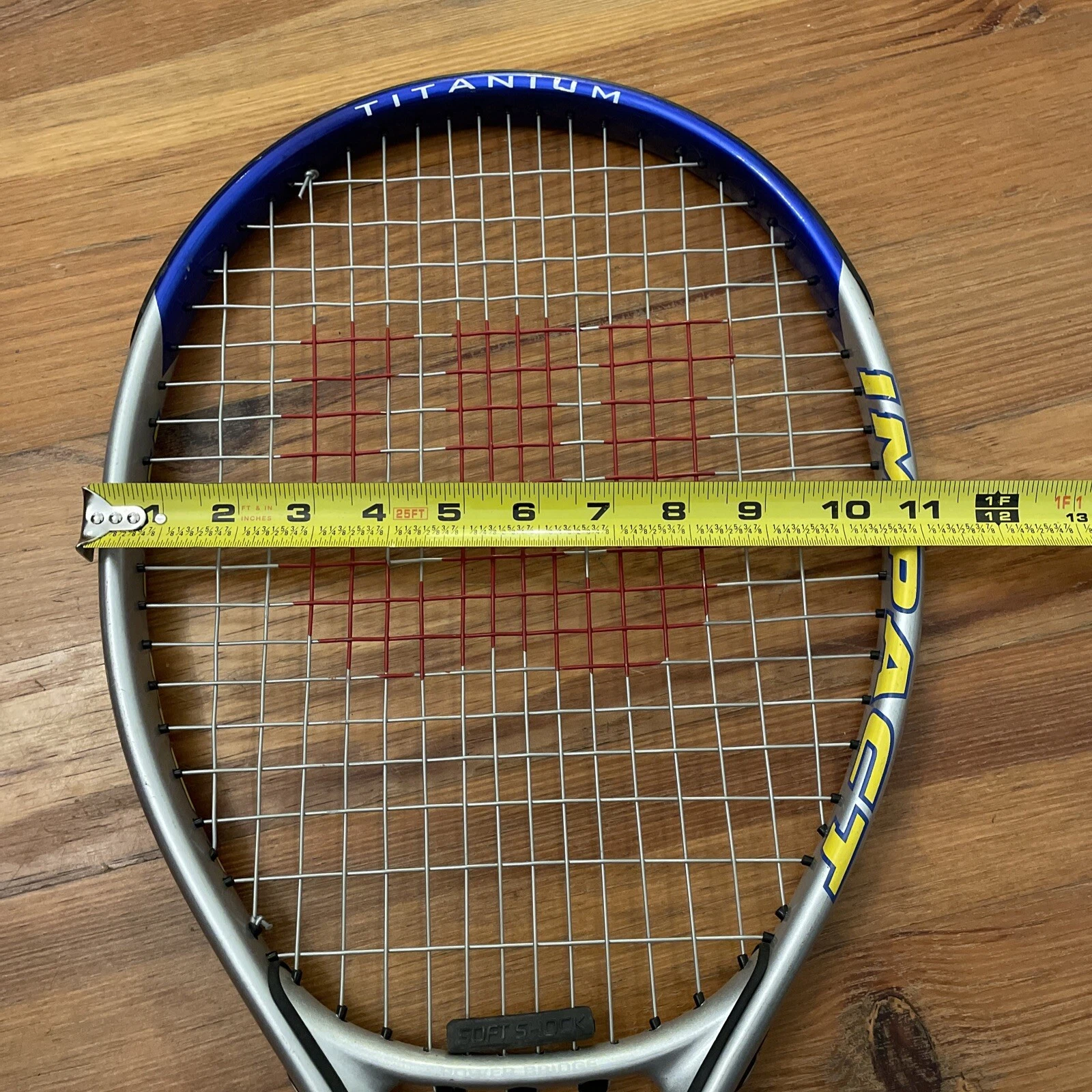 Wilson Impact Titanium Tennis Racket Silver L4 4 1 2 Sports Athletic